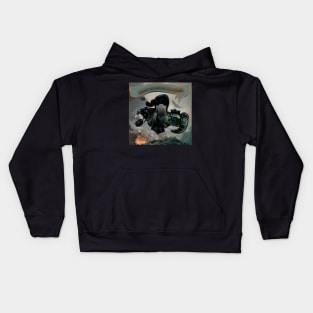 Hash Sling Rock Album Kids Hoodie